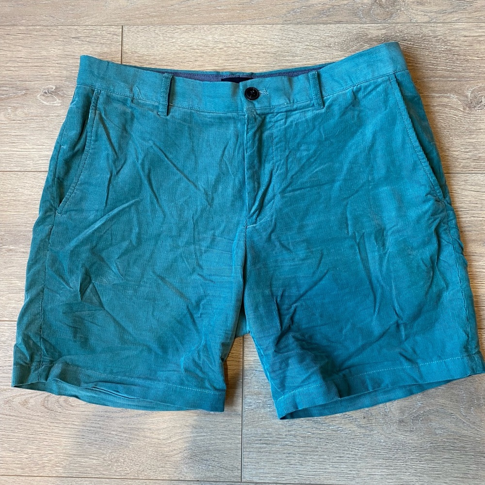 Club Monaco blue size 31 corduroy shorts